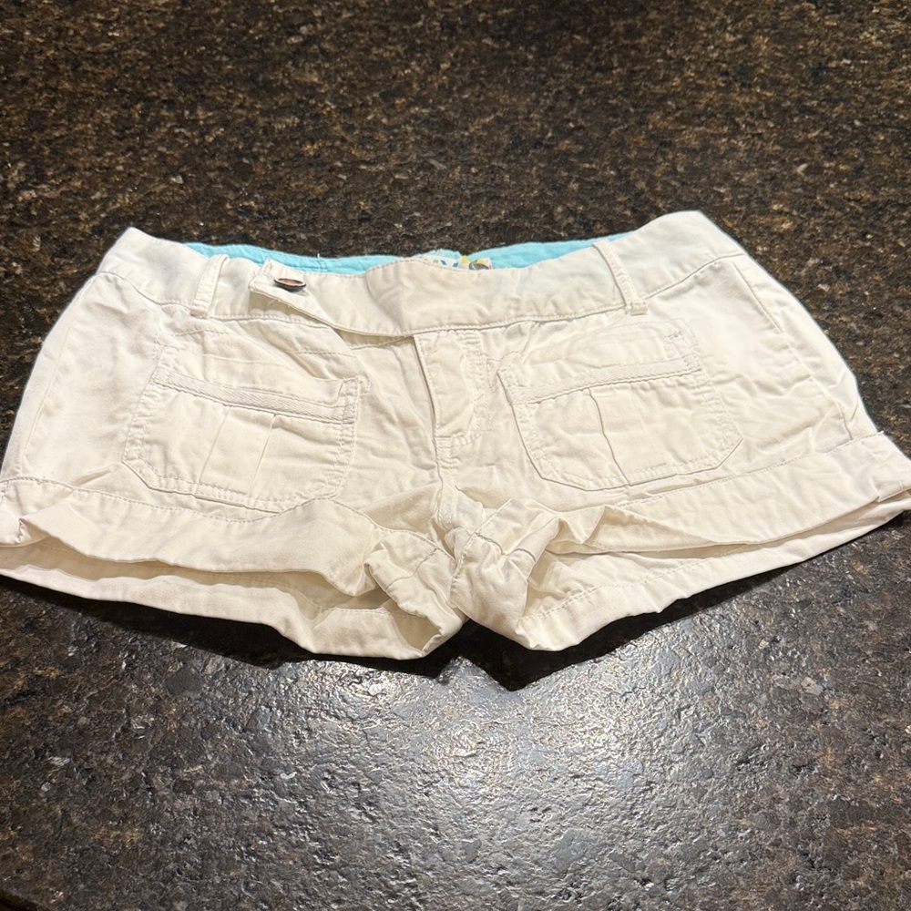 Roxy White Size 3 Cargo Shorts for Juniors